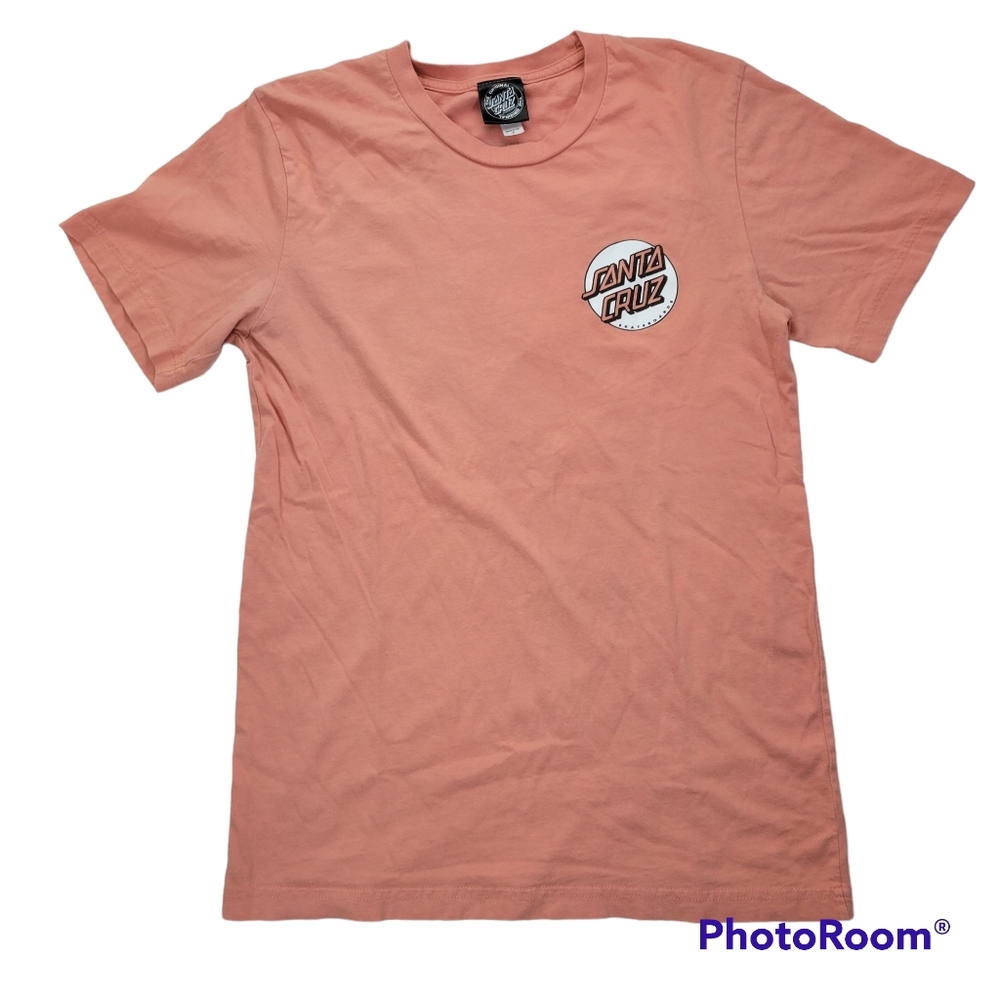 Santa Cruz | Orange Cream Unisex Tshirt Size Small